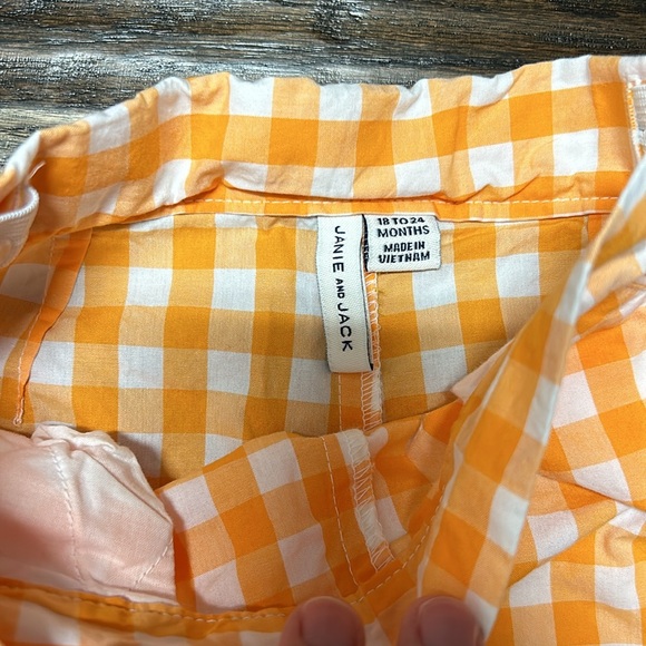 Janie and Jack Matching Short/Halter Set 18-24m - Picture 5 of 8